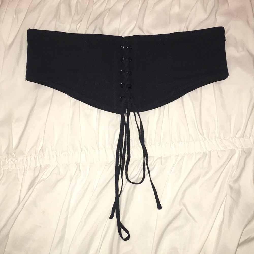 Black Corset Belt